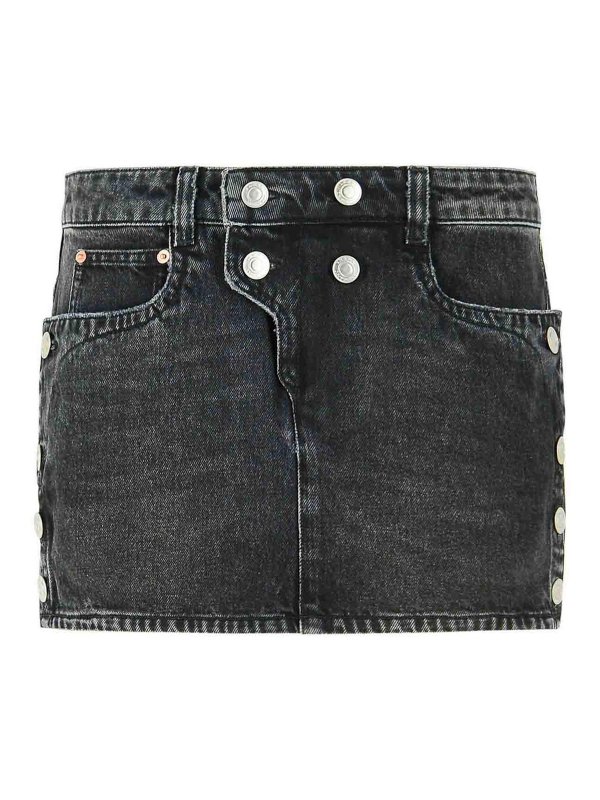 ISABEL MARANT: ミニスカート - ミニスカート - 黒