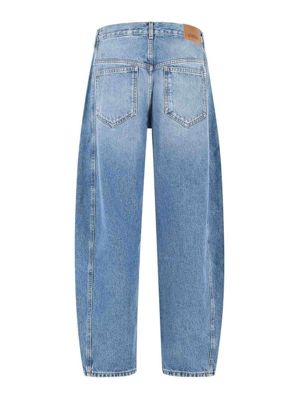 ISABEL MARANT: ストレートジーンズ online - ストレートジーンズ - ライトブルー