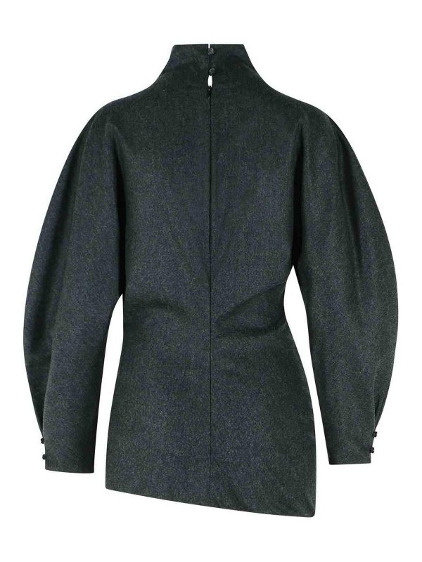KHAITE: Tops y camisetas sin mangas online - Top - Gris