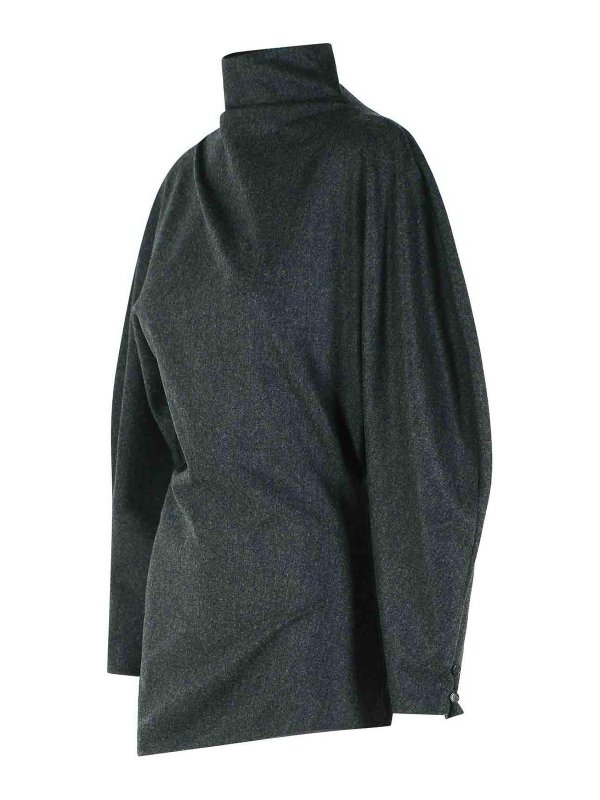 The Best Shops KHAITE: Tops y camisetas sin mangas - Top - Gris