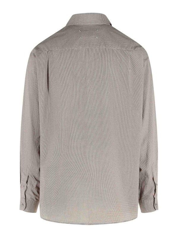Maison Margiela: シャツ online - シャツ - ベージュ