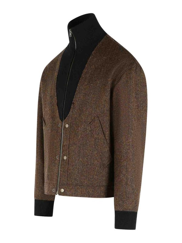 The Best Shops Maison Margiela: ボンバージャケット - ボンバージャケット - ブラウン