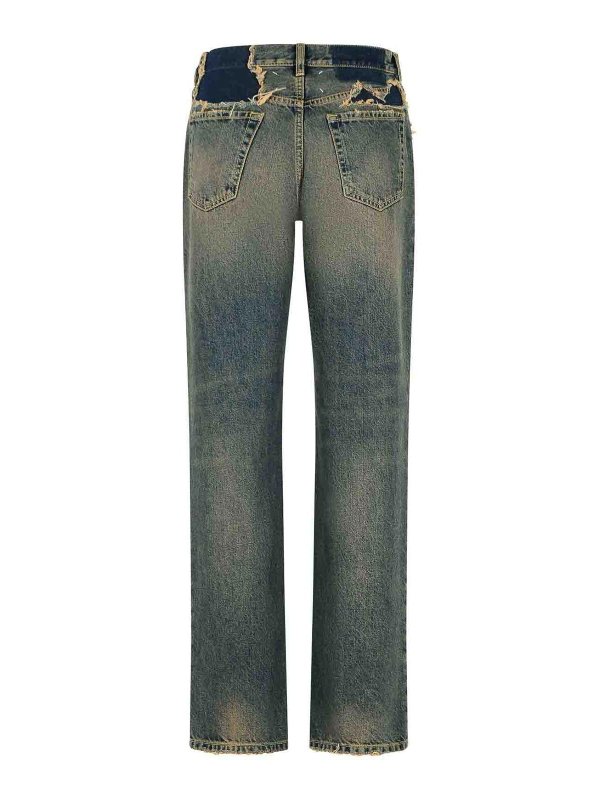 Maison Margiela: ストレートジーンズ online - ストレートジーンズ - ブルー