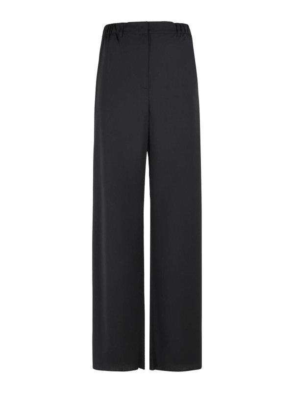 Max Mara: ストレートジーンズ - ストレートジーンズ - 黒