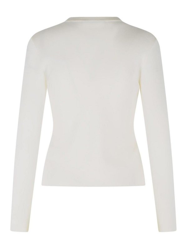 Max Mara: クルーネック online - クルーネック - 白