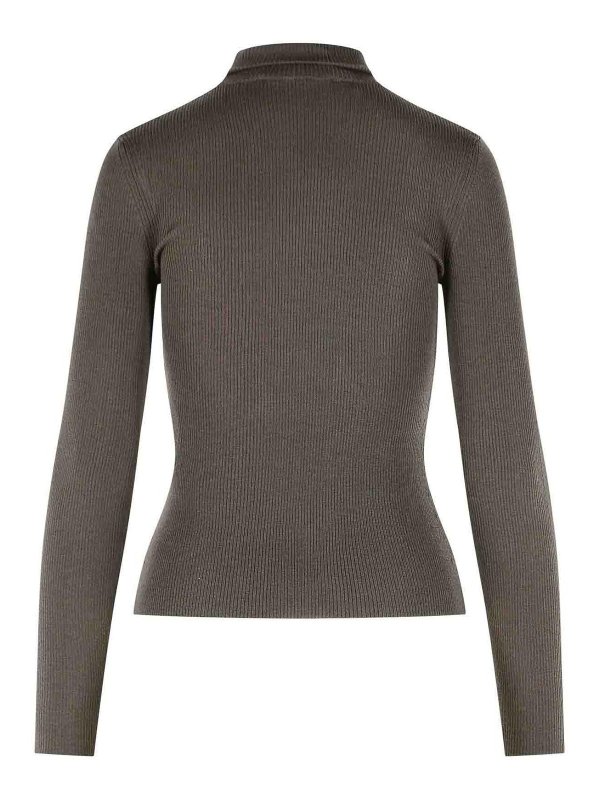 Max Mara: クルーネック online - クルーネック - ブラウン