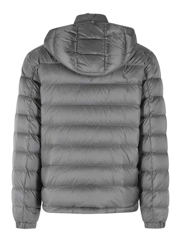 MONCLER: padded jackets online - Verith Grey Polyamide Down Jacket