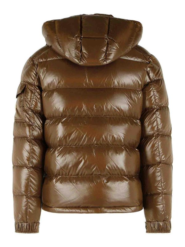 MONCLER: ダウン・ハイテクジャケット online - ダウンジャケット - ブラウン