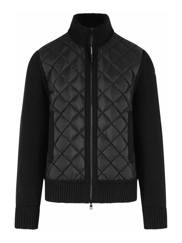 MONCLER: カーディガン - カーディガン - 黒