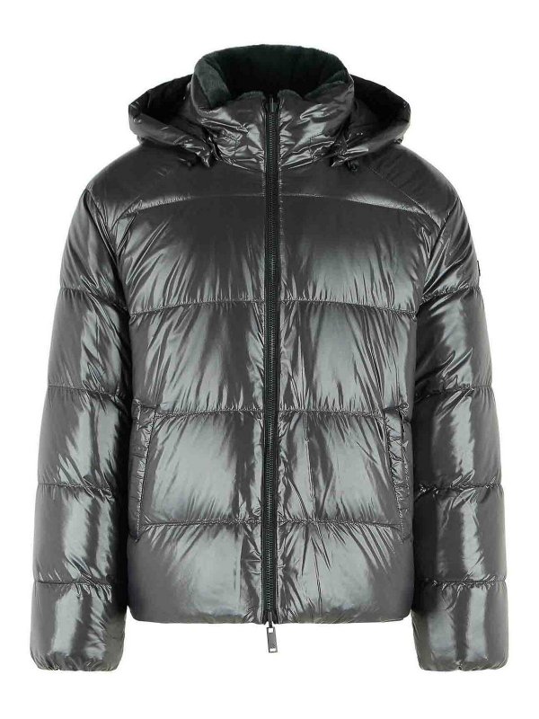 MOOSE KNUCKLES: padded jackets - Reversible Nylon And Polyester Down Jacket