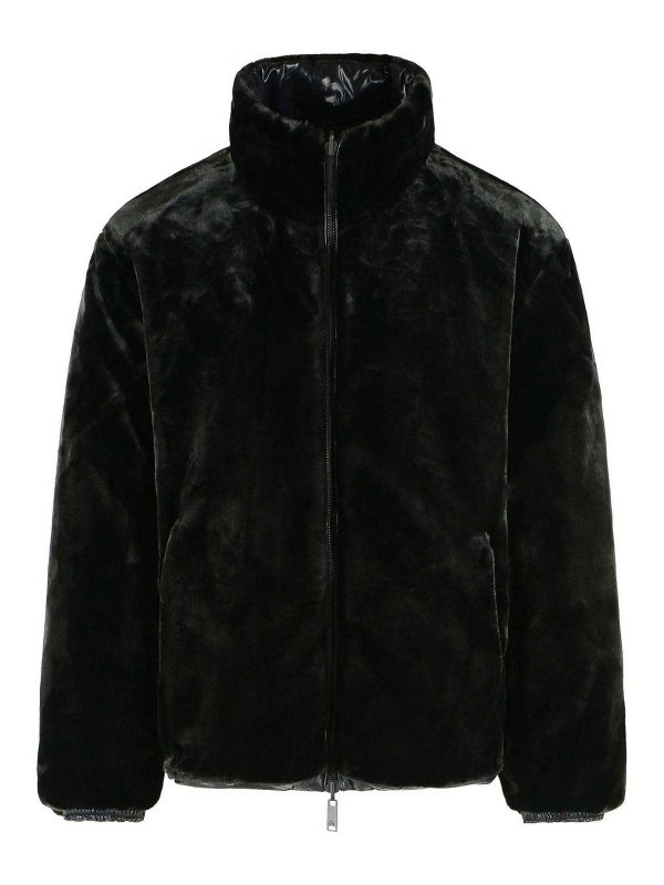 Reversible Nylon And Polyester Down Jacket shop online: MOOSE KNUCKLES