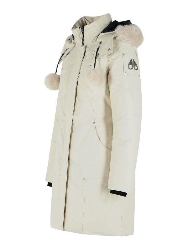 The Best Shops MOOSE KNUCKLES: Parkas - Parka - Weiß
