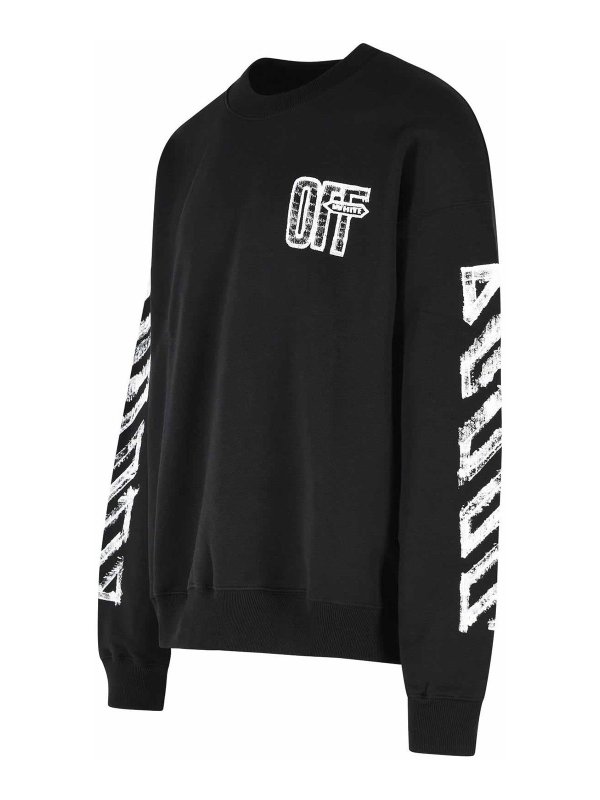 The Best Shops OFF-WHITE: Sudaderas y suéteres - Sudadera - Motion Arrow