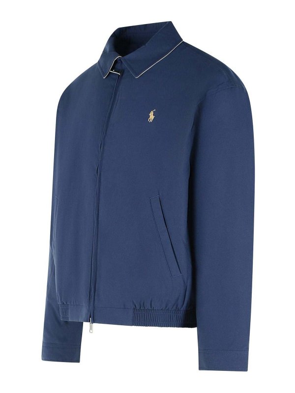 The Best Shops POLO RALPH LAUREN: casual jackets - Navy Polyester Jacket