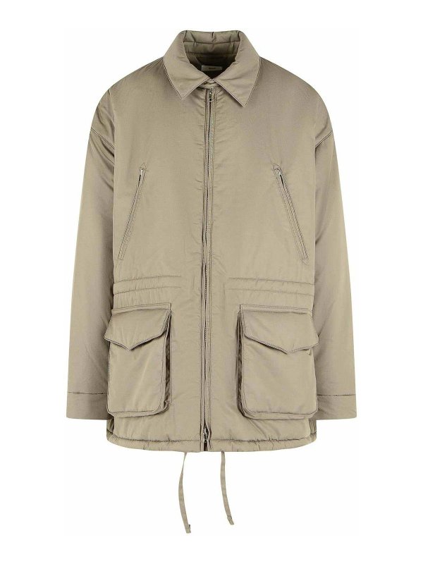 RIER: casual jackets - Field Brown Cotton Jacket