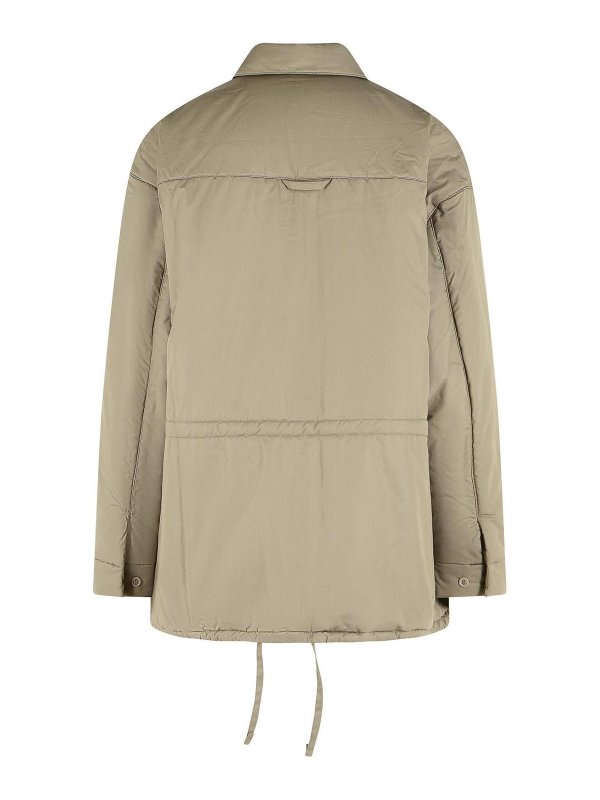 RIER: casual jackets online - Field Brown Cotton Jacket