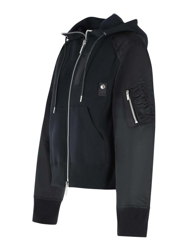 The Best Shops Sacai: スウェット＆セーター - スウェットシャツ/セーター - 黒