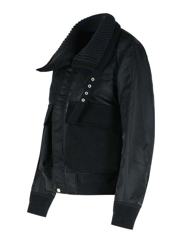 The Best Shops Sacai: カジュアルジャケット - カジュアルジャケット - 黒