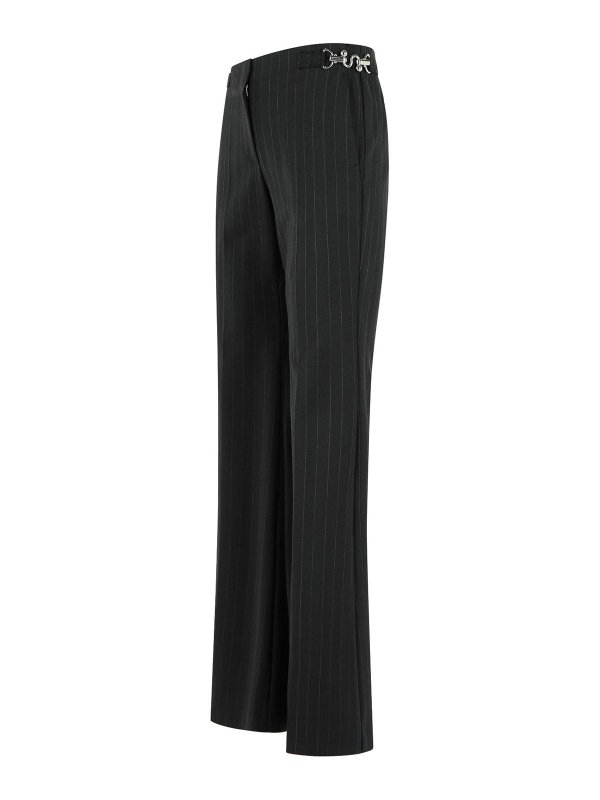 The Best Shops SPORTMAX: ベルボトムジーンズ - フレアジーンズ - 黒