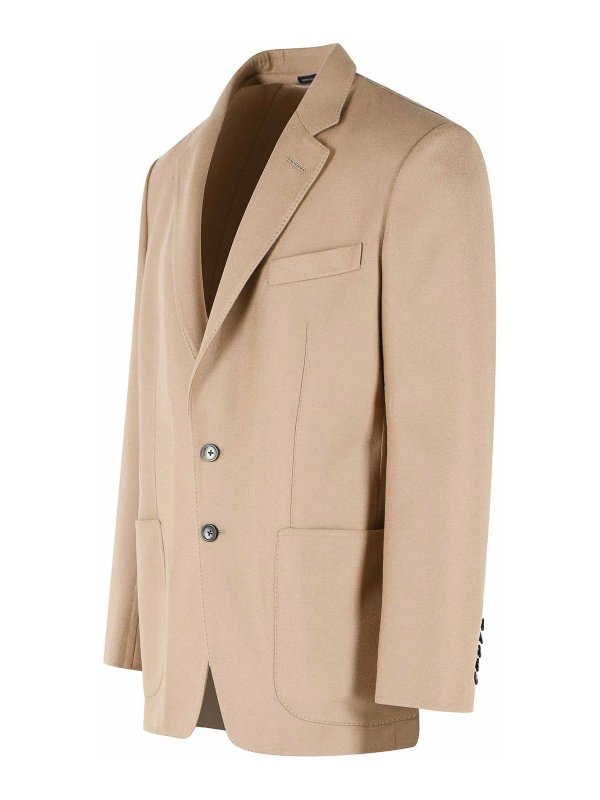 The Best Shops TOM FORD: casual jackets - Light Brown Wool Jacket