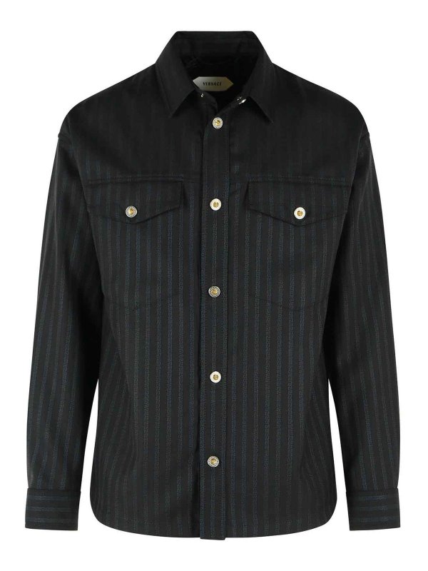 VERSACE: Hemden - Hemd - Schwarz