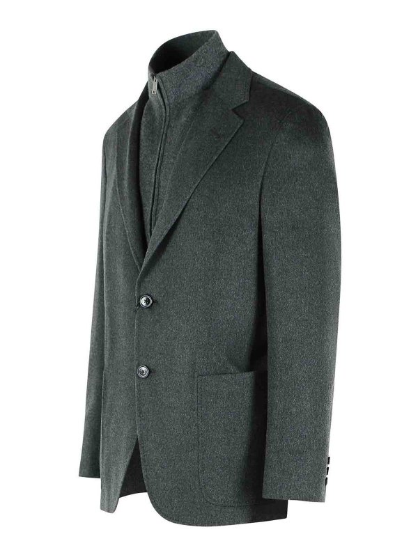 The Best Shops Z ZEGNA: カジュアルジャケット - カジュアルジャケット - グレー