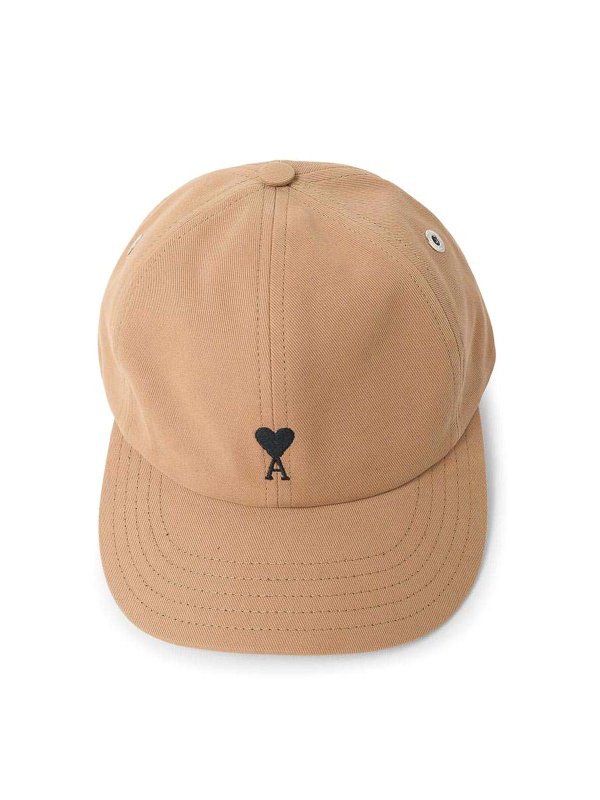 AMI PARIS: Hüte - Hut - Beige