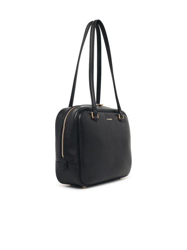 JIL SANDER: totes bags online - Medium  Black Leather Bag