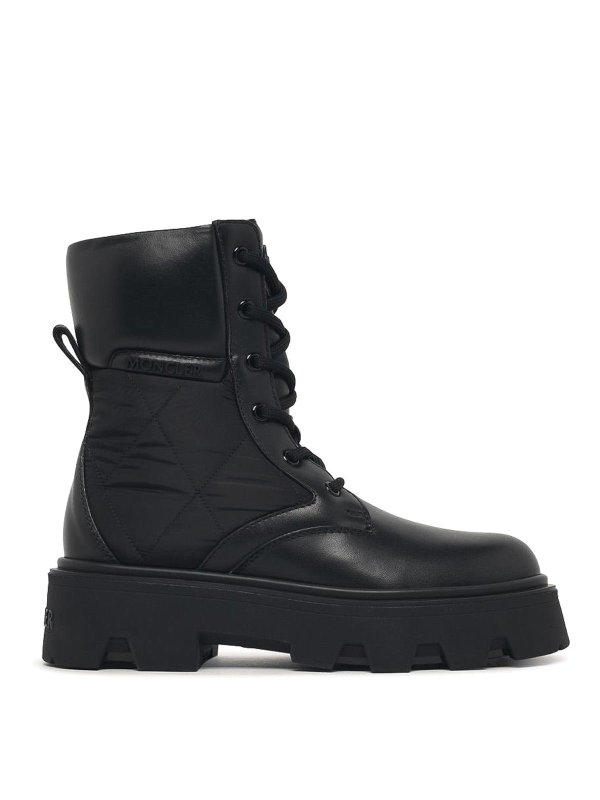 MONCLER: Botas - Botas - Negro