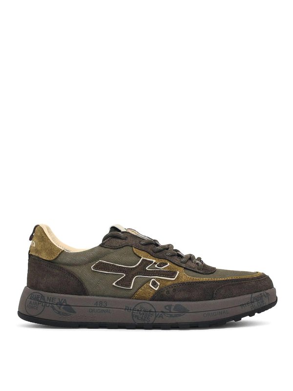 PREMIATA: Chaussures de sport - Baskets - Vert