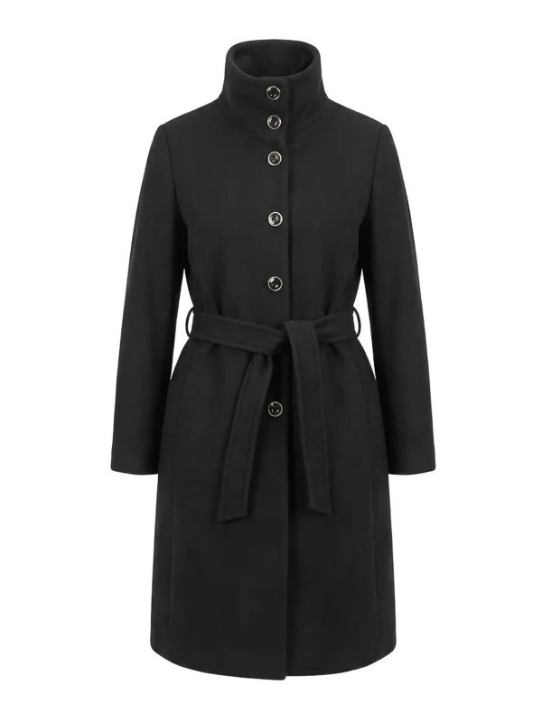 Pinko: ロングコート - ロングコート - 黒