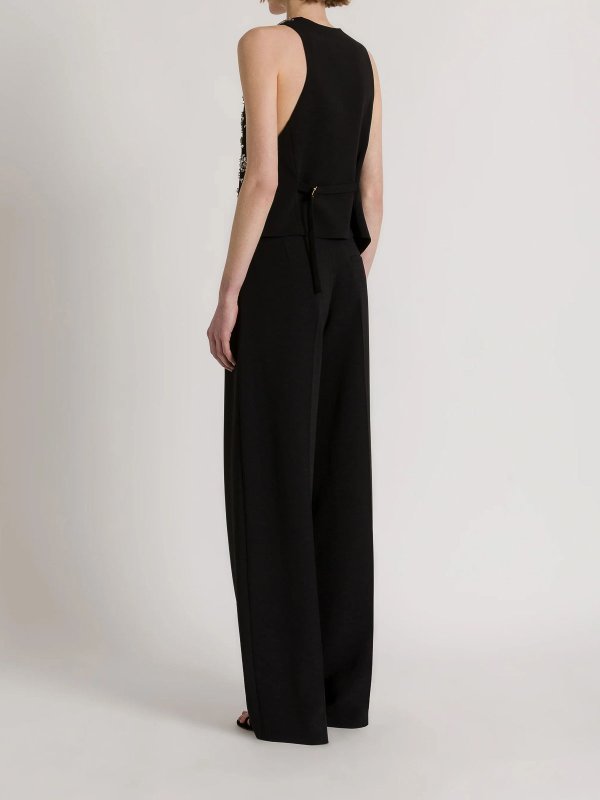 The Best Shops ALBERTA FERRETTI: カジュアルトラウザー - カジュアルパンツ - 黒
