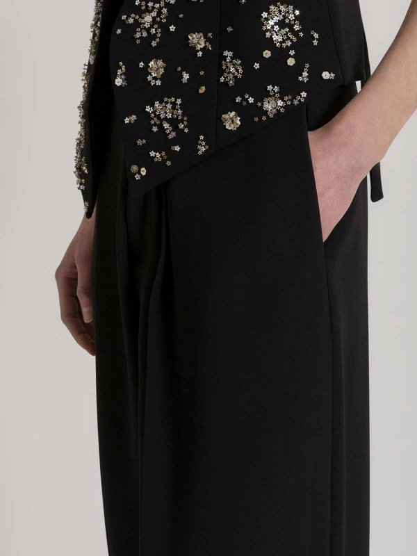 カジュアルパンツ - 黒 shop online: ALBERTA FERRETTI