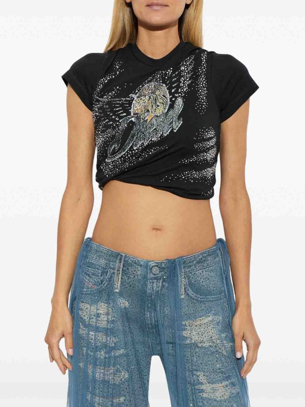 DIESEL: Tops & Débardeurs online - Top - Noir