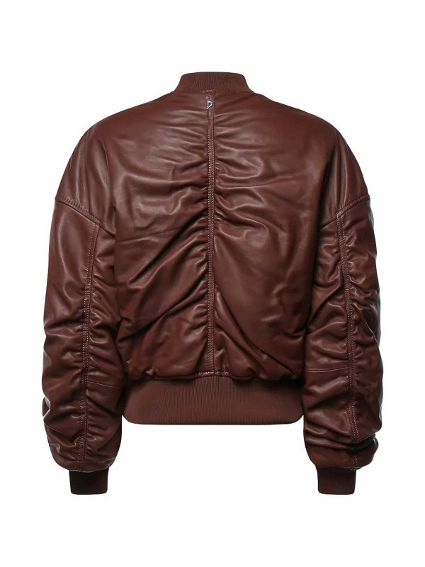 The Best Shops DONDUP: ボンバージャケット - ボンバージャケット - ダークレッド