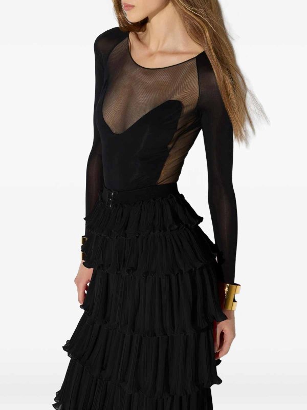 ELISABETTA FRANCHI: トップス＆タンクトップ online - トップ/タンクトップ - 黒