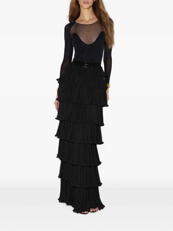 The Best Shops ELISABETTA FRANCHI: トップス＆タンクトップ - トップ/タンクトップ - 黒