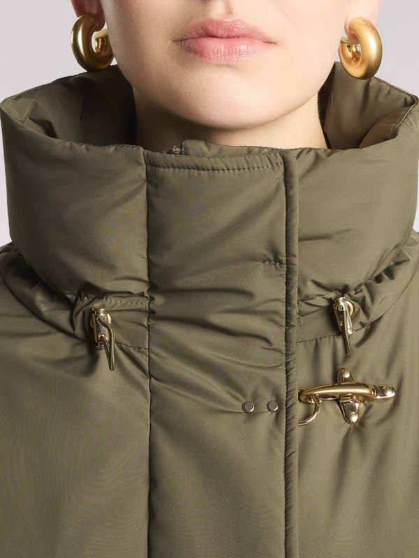 ボンバージャケット - 緑 shop online: FAY