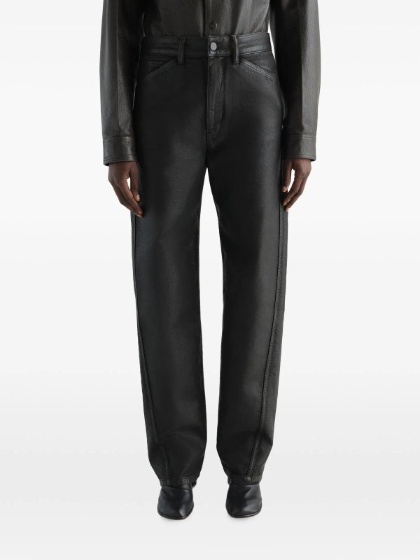 カジュアルパンツ - 黒 shop online: LEMAIRE