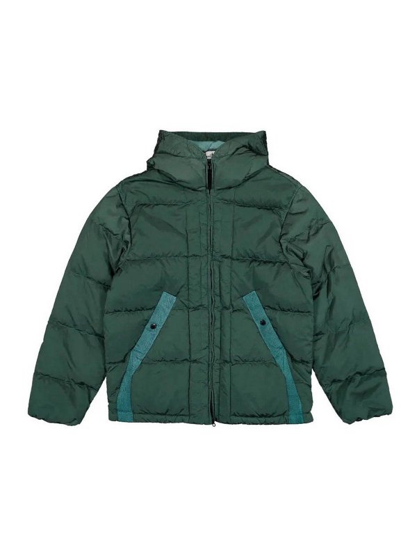 STONE ISLAND: ロングコート - ロングコート - 緑
