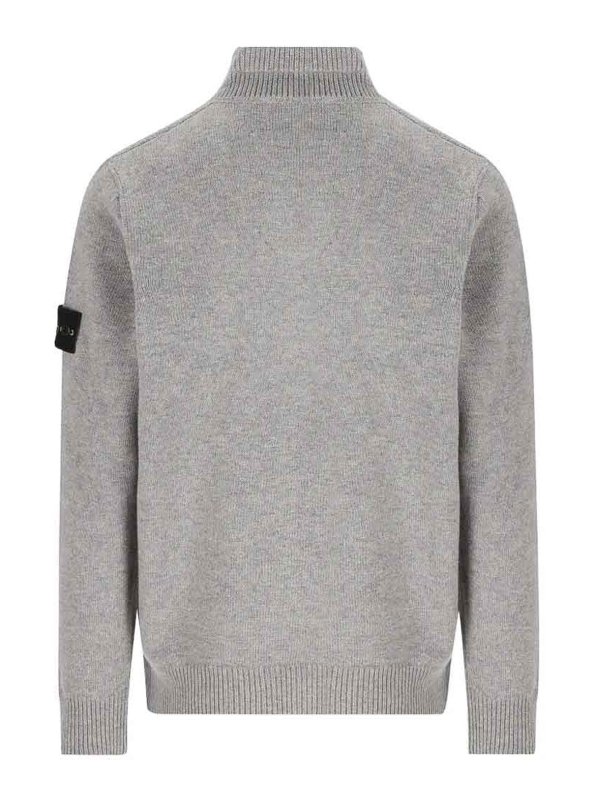 STONE ISLAND: クルーネック online - クルーネック - グレー