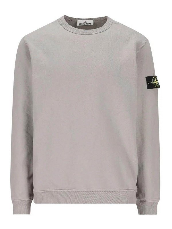 STONE ISLAND: スウェット＆セーター - スウェットシャツ/セーター - グレー