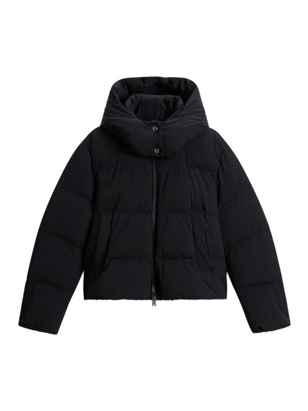WOOLRICH: カジュアルジャケット - カジュアルジャケット - 黒
