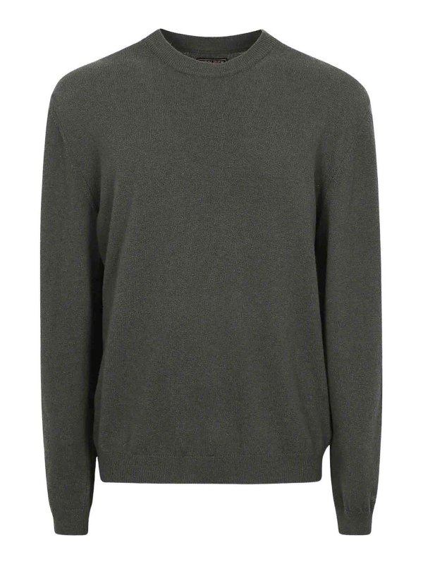 WOOLRICH: Pull col rond - Pull Col Rond - Vert