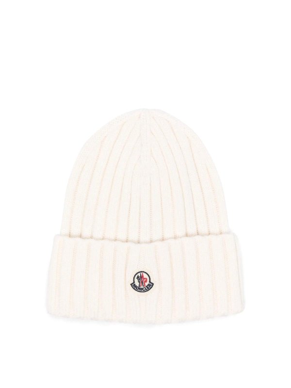 MONCLER: 帽子＆キャッブ - 帽子 - 白