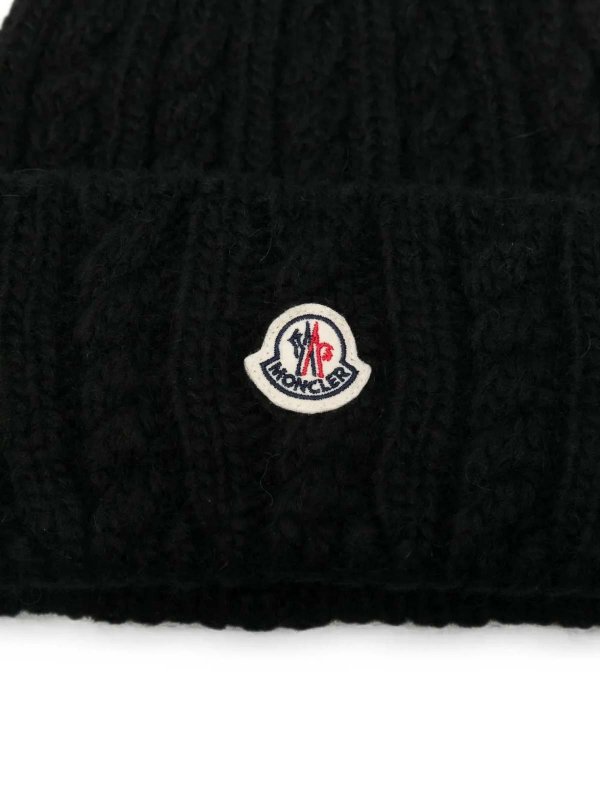 The Best Shops MONCLER: 帽子＆キャッブ - 帽子 - 黒