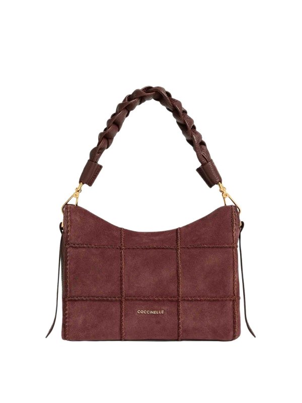 COCCINELLE: トートバッグ - トートバッグ - ダークレッド