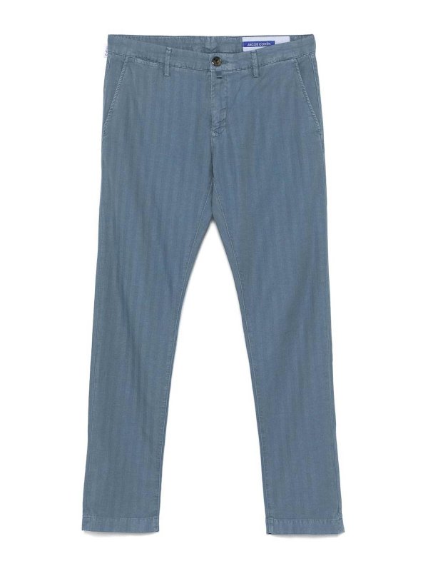 JACOB COHEN: Jeans Rectos - Vaqueros Rectos - Azul