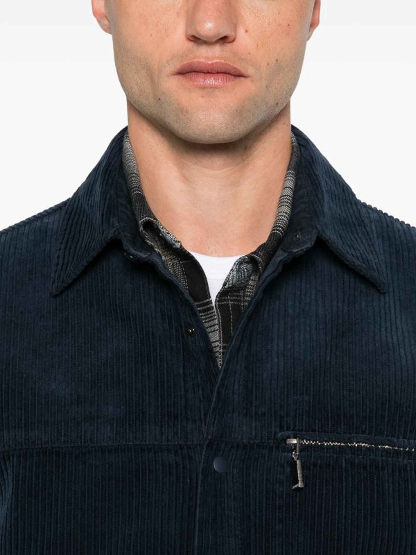 The Best Shops ASPESI: camicie - Camicia in cotone a coste
