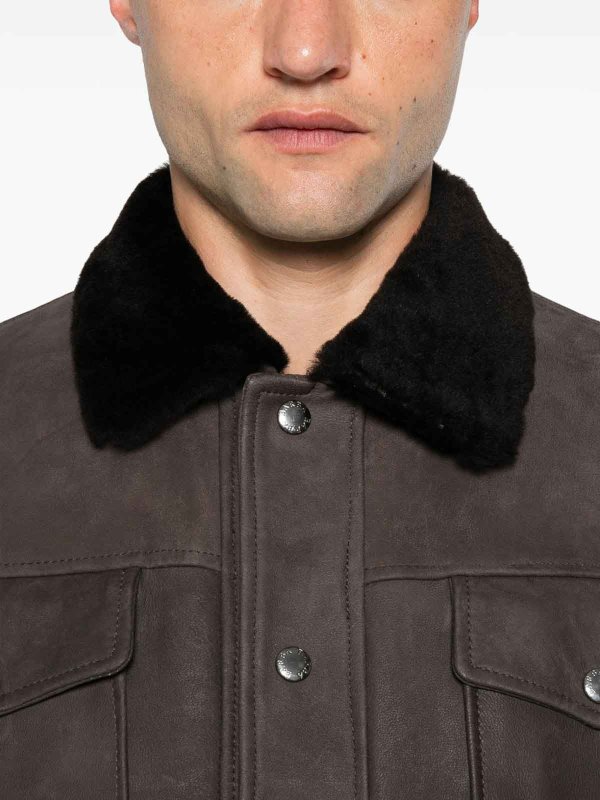 The Best Shops BARBA: クルーネック - クルーネック - ブラウン